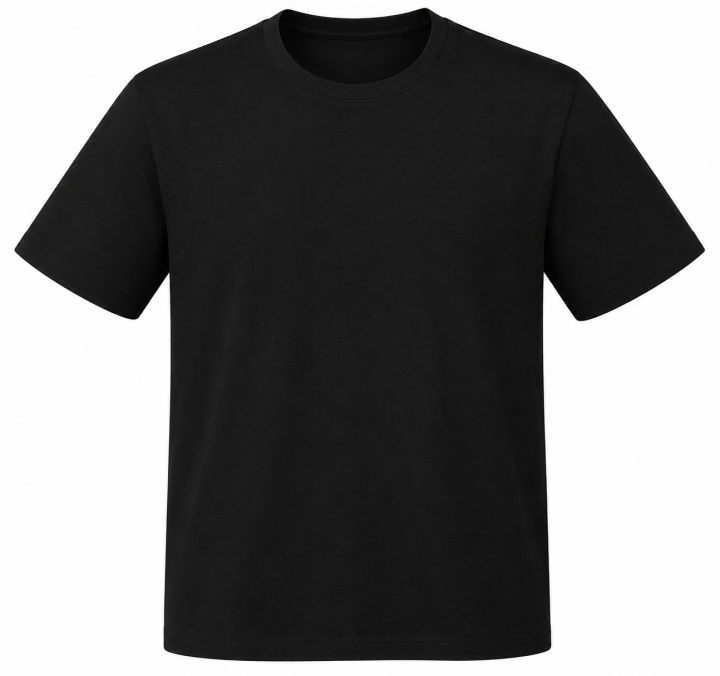 black tee