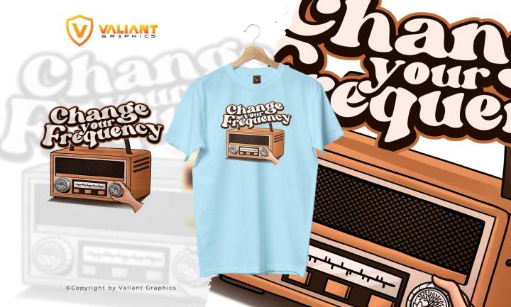 ssgbrands   Change Your Frequency   BLUE SHIRT    START 07 22    RF1 FEEDBACK 07 28   2