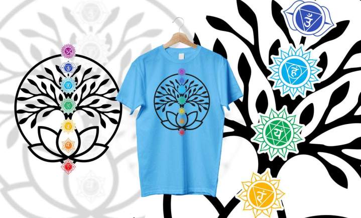 ssgbrands   Holistic   SHIRT   BLACK   Light Blue