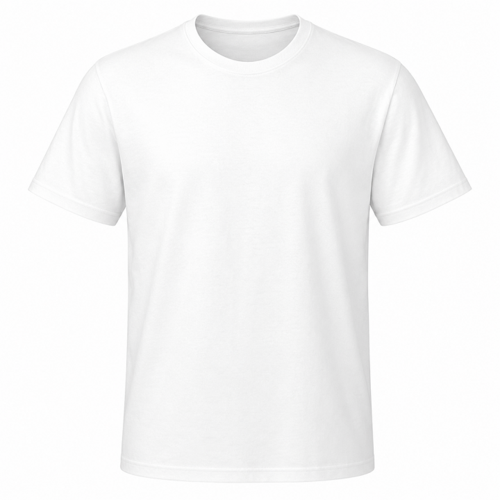white tee